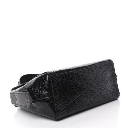 Givenchy Creased Patent Calfskin Medium ID Flap Black 5 of 10