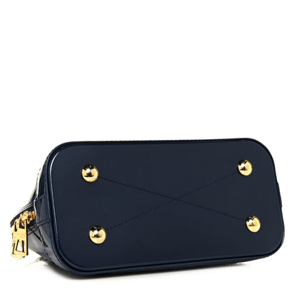 Louis Vuitton Patent Monogram Alma BB Marine 4 of 14