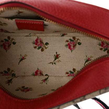 Gucci GG Supreme Monogram Web Neo Vintage Shoulder Bag Beige Red 5 of 10