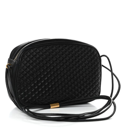 Saint Laurent Lambskin Quilted Victoire Camera Bag Black 2 of 4