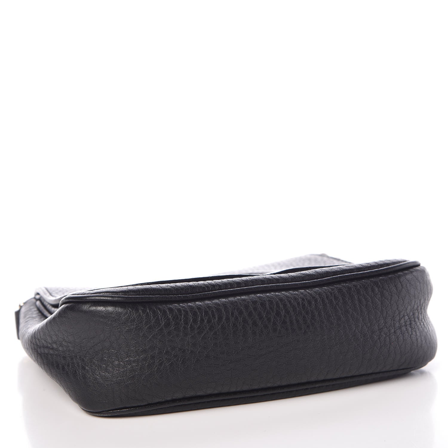Gucci Pebbled Calfskin Small Soho Flap Crossbody Black 4 of 10