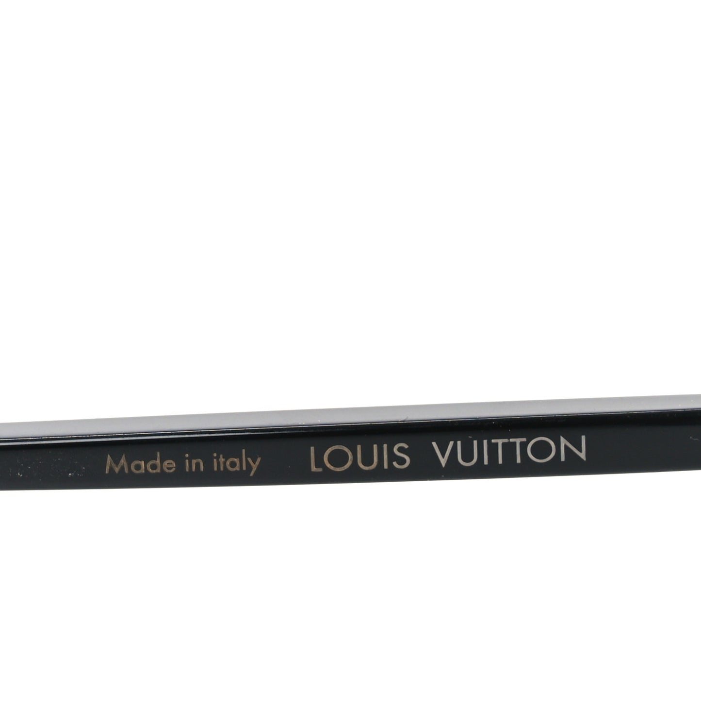 Acetate Metal LV Signature Round Duo Sunglasses Z2532U Black