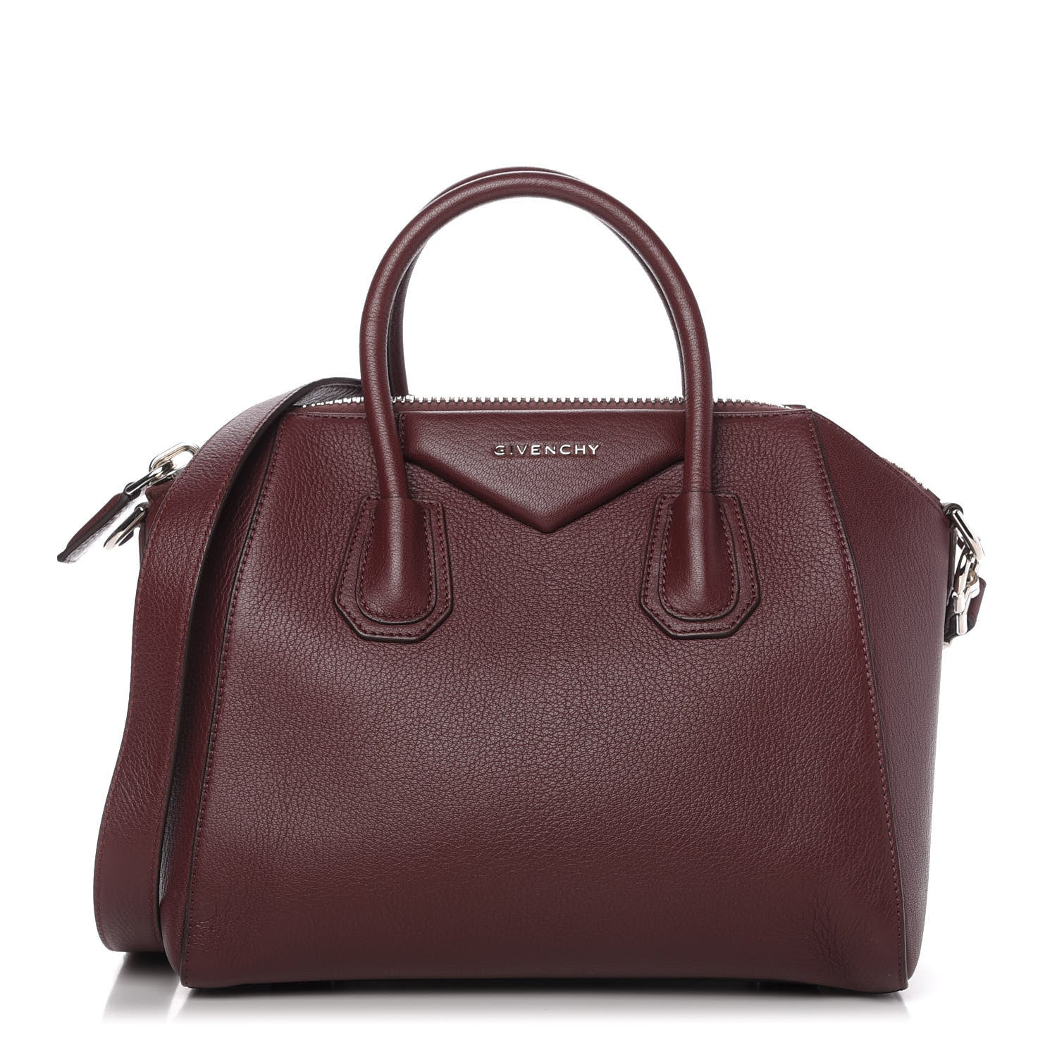 Givenchy Sugar Goatskin Small Antigona Oxblood 1 of 10
