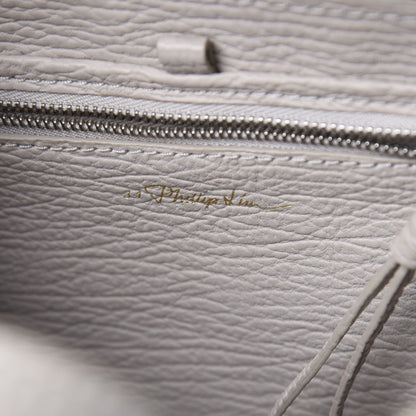 3.1 Phillip Lim 3.1 Textured Calfskin Mini Pashli Satchel Feather 6 of 12