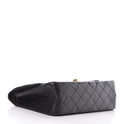 Chanel Aged Calfskin Quilted 2.55 Reissue 225 Flap Black 4 of 10