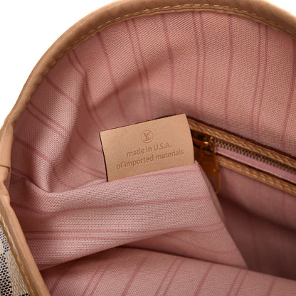Louis Vuitton Damier Azur Delightful PM Rose Ballerine 7 of 10
