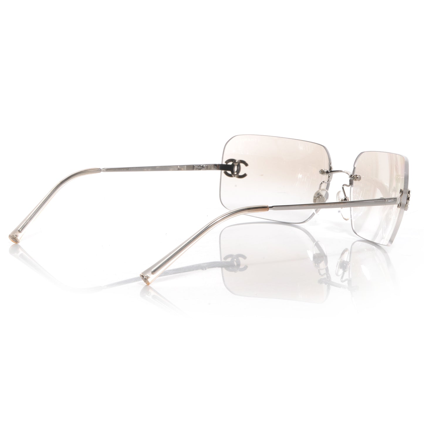 Crystal CC Logo Sunglasses 4017-D