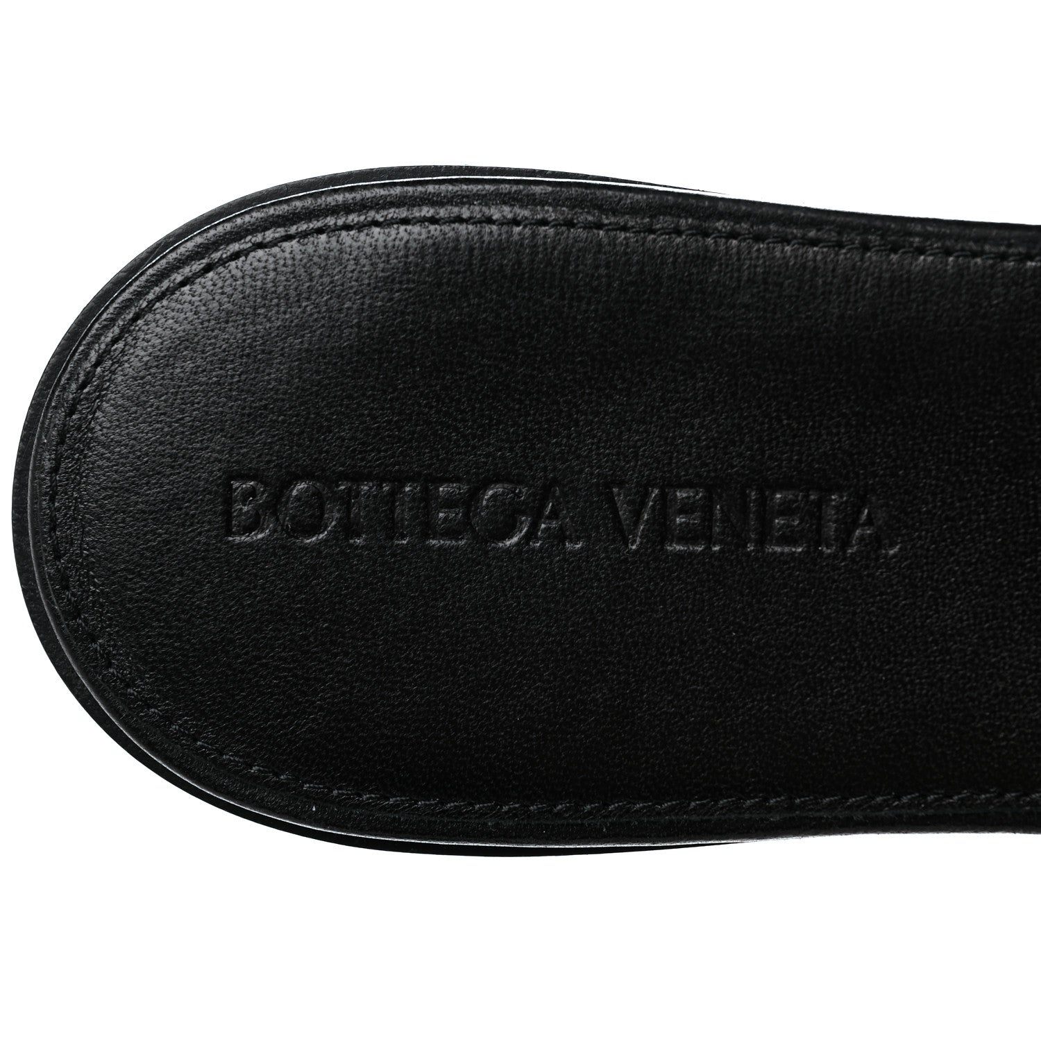 Bottega Veneta Nappa Maxi Intrecciato Lido Flat Sandals 38.5 Black 7 of 7