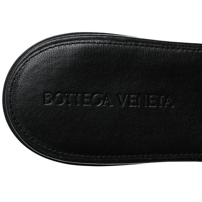 Bottega Veneta Nappa Maxi Intrecciato Lido Flat Sandals 38.5 Black 7 of 7