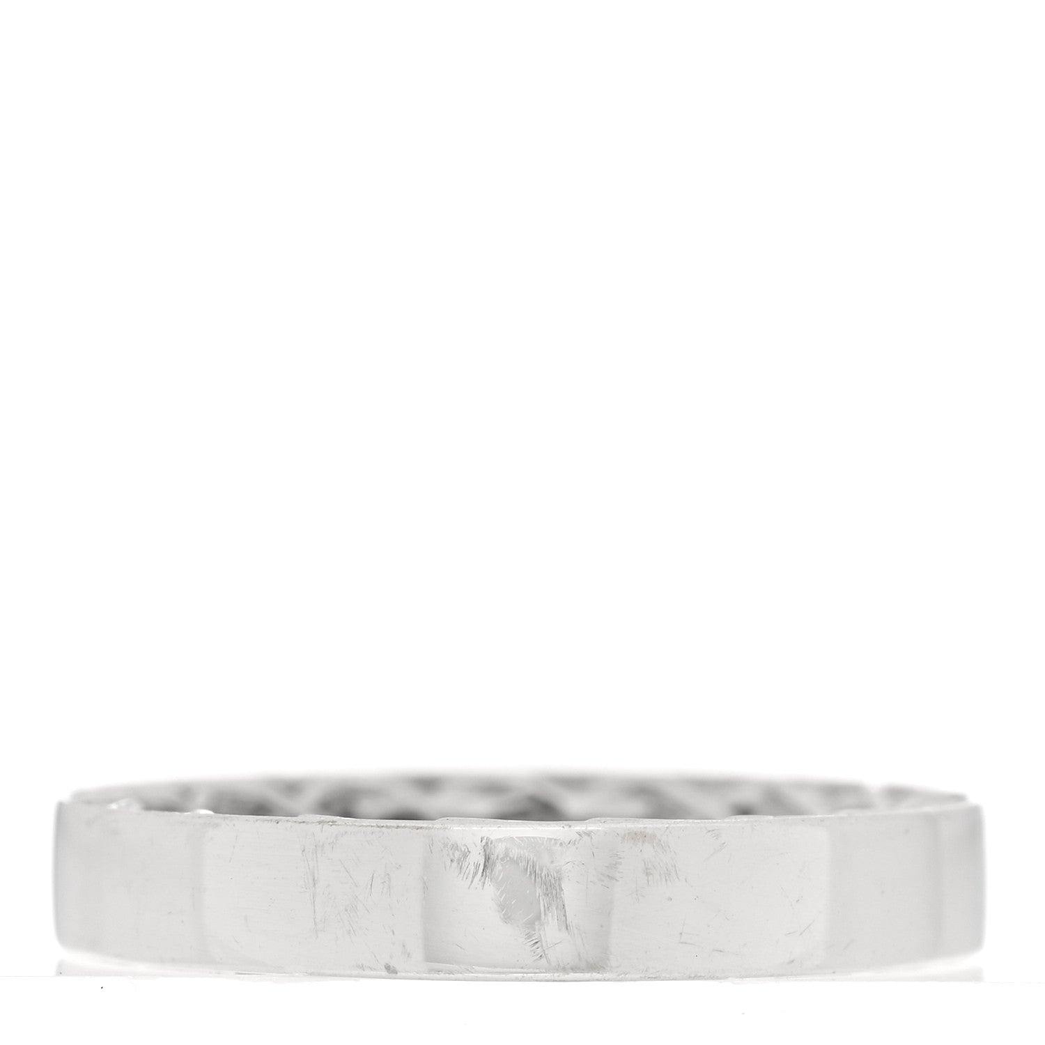 Roberto Coin 18K White Gold Symphony Golden Gate Band Ring 52 6 1 of 4