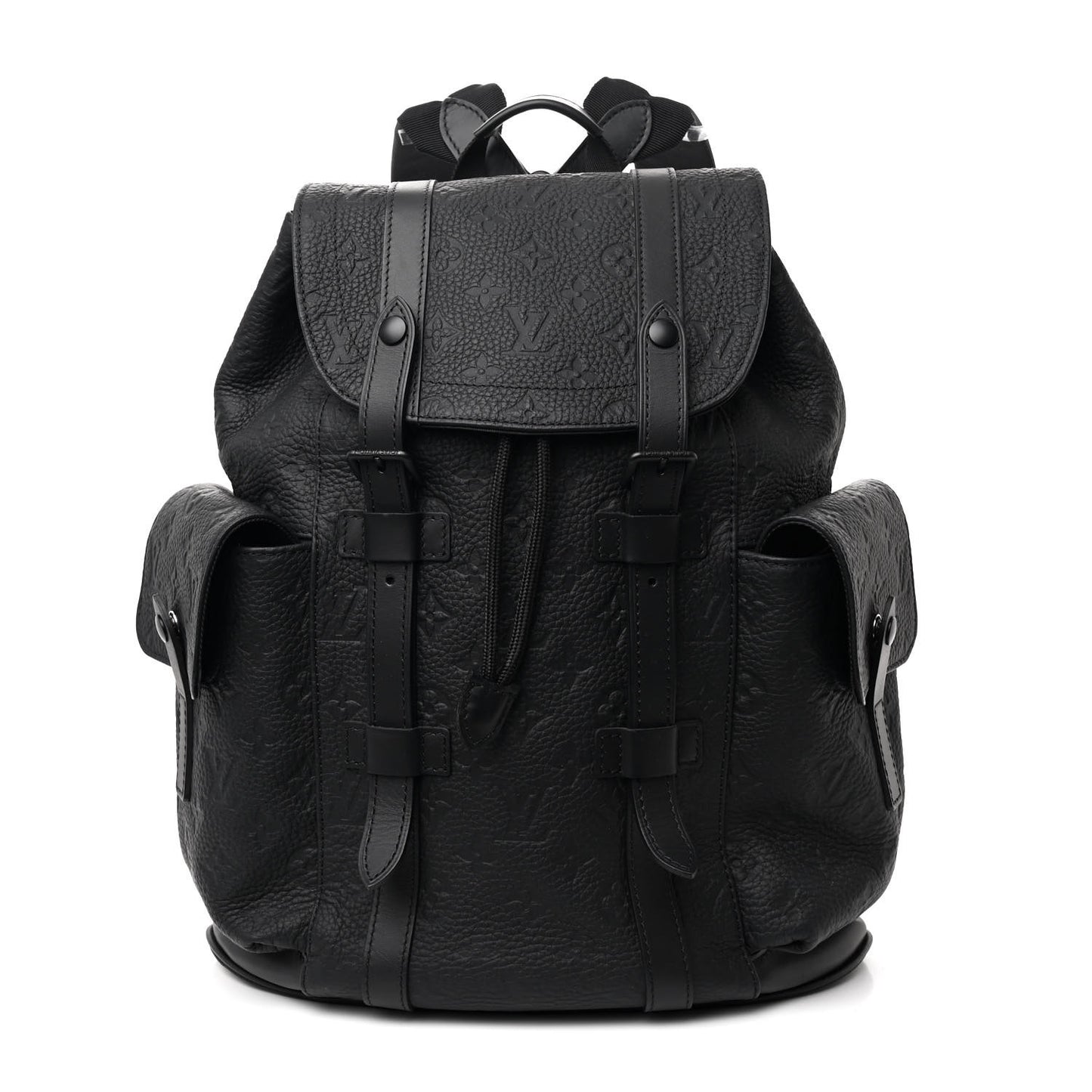 Taurillon Monogram Christopher PM Backpack Black