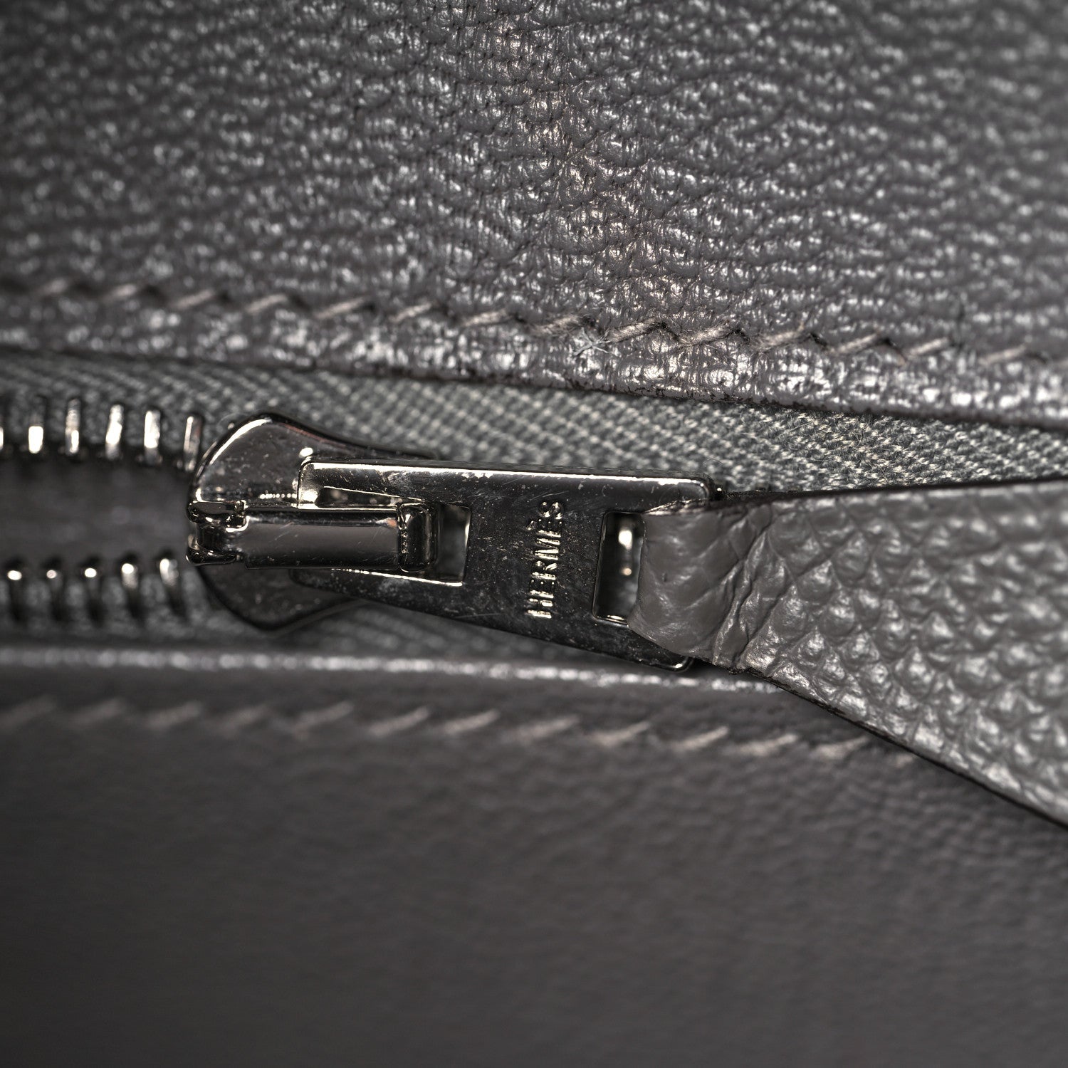 Hermes Epsom Birkin Sellier 25 Etain 20 of 35