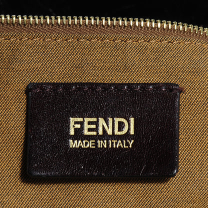 Fendi Zucca Large Chef Shopper Tote Tobacco 9 of 10