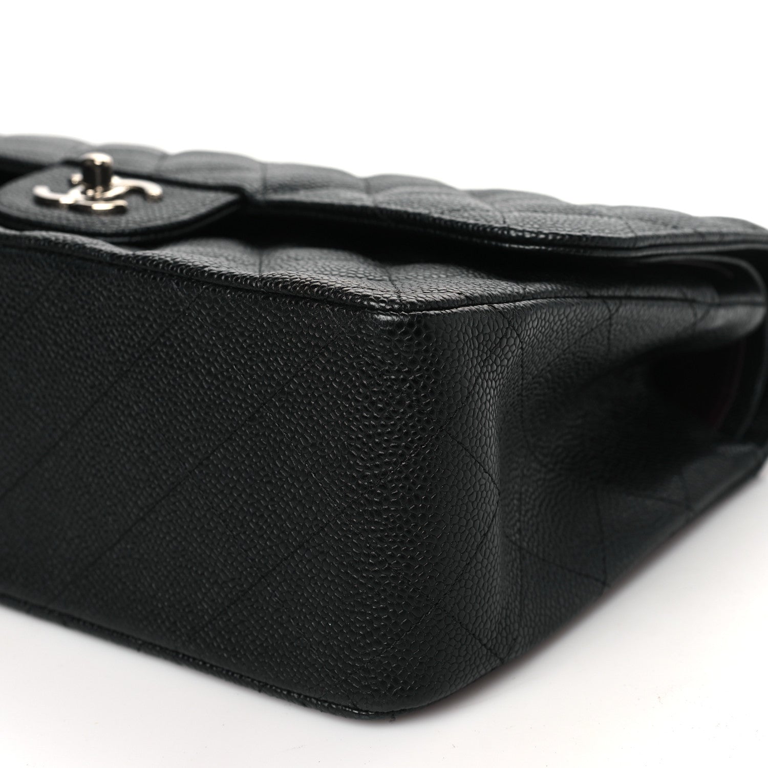 Chanel Caviar Quilted Jumbo Double Flap Black 10 of 10