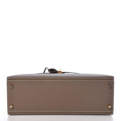 Hermes Epsom Kelly Sellier 32 Etoupe 6 of 37