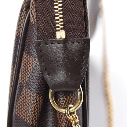 Louis Vuitton Damier Ebene Eva Clutch 6 of 12