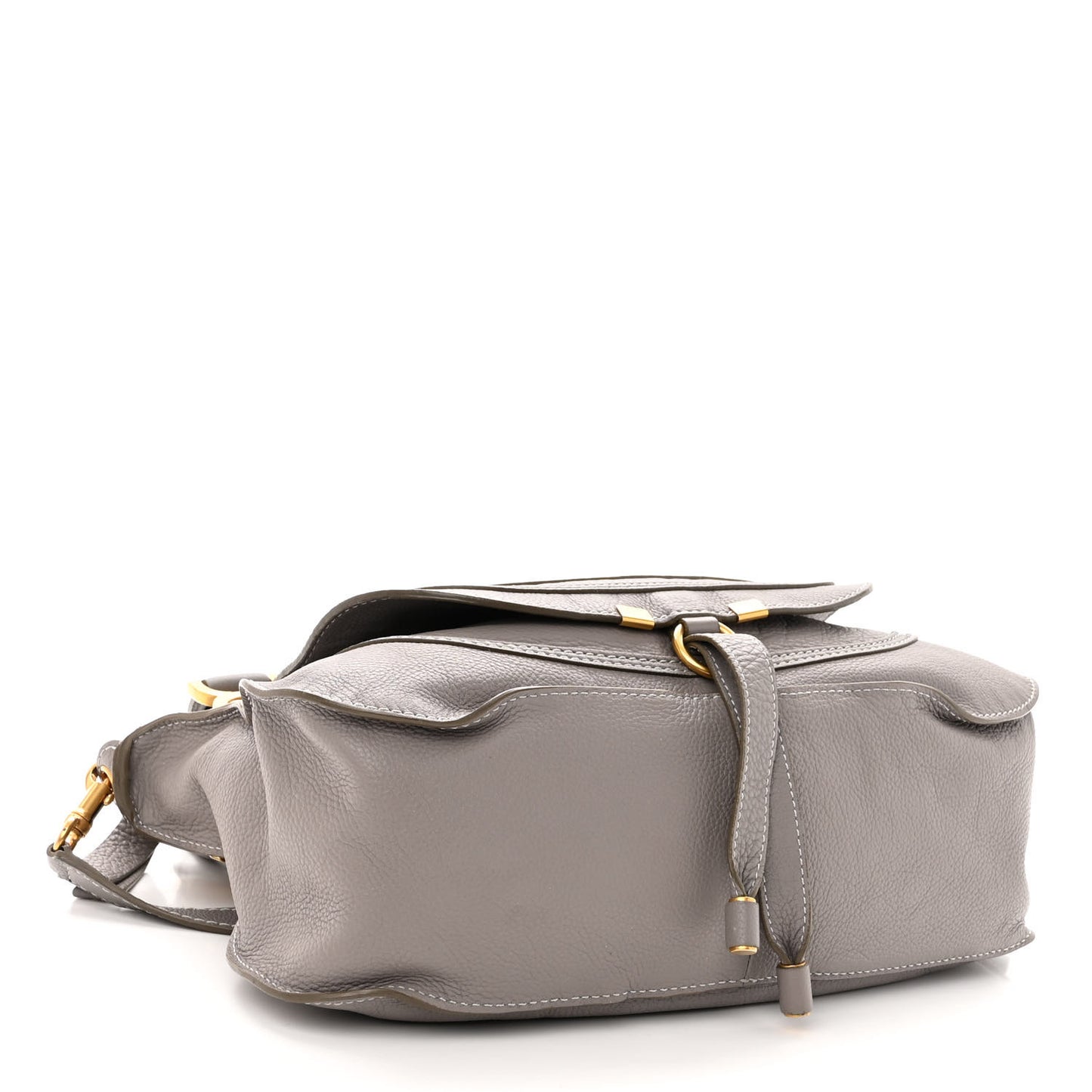 Calfskin Medium Marcie Satchel Cashmere Grey