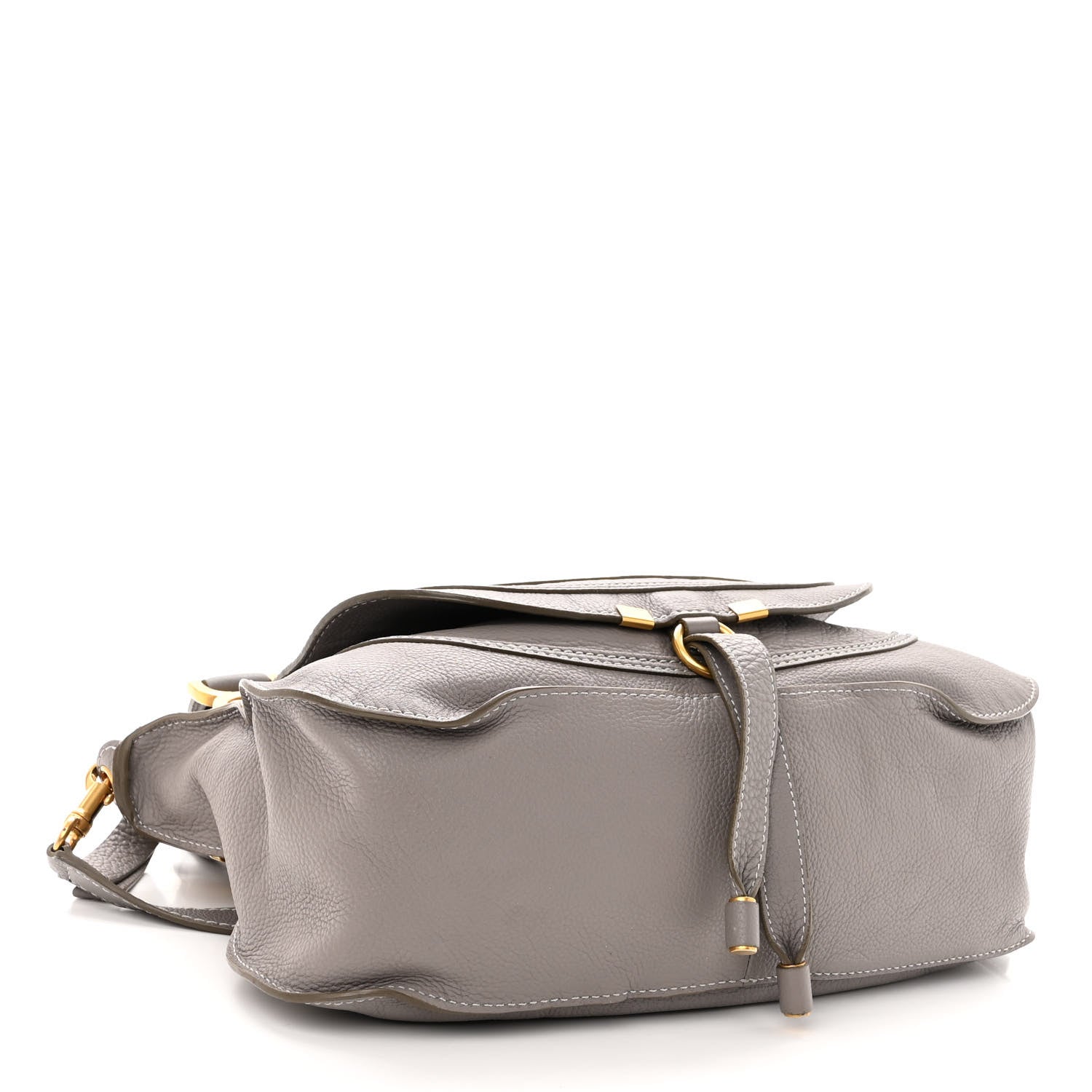 Chloe Calfskin Medium Marcie Satchel Cashmere Grey 4 of 11