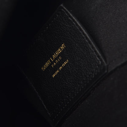 Saint Laurent Calfskin Large Shopping Tote Black 8 of 11