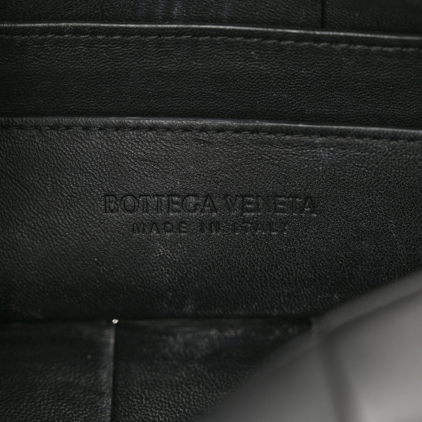 Lambskin Maxi Intrecciato Small Brick Cassette Bag Black