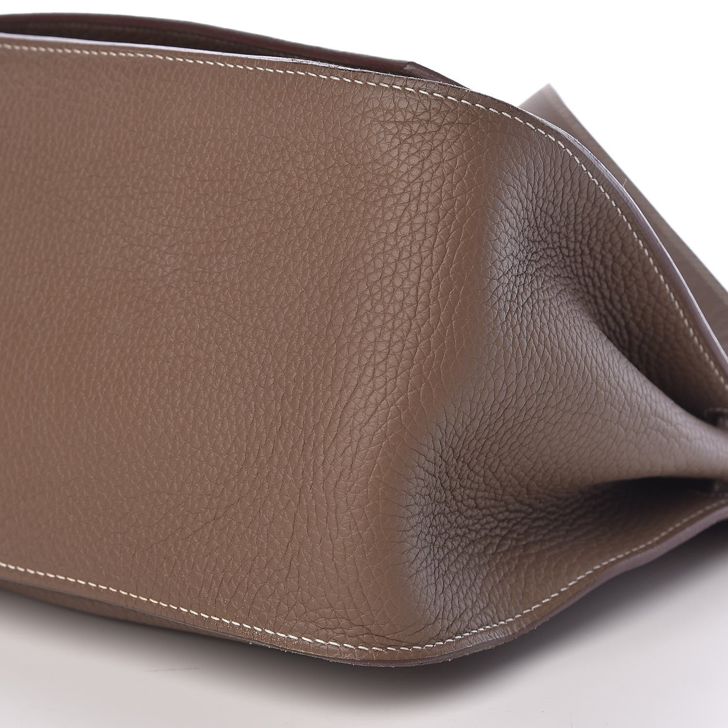 Hermes Taurillon Clemence Jypsiere 34 Etoupe 10 of 19