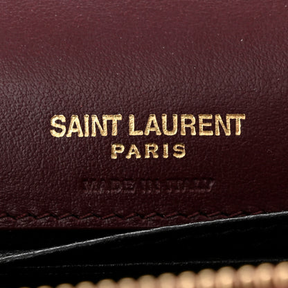 Saint Laurent Smooth Calfskin Monogram Kate Belt Bag Rouge Legion 6 of 11