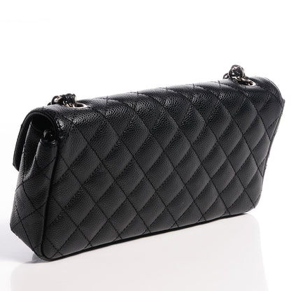 Chanel Caviar East West Flap Black 3 of 7