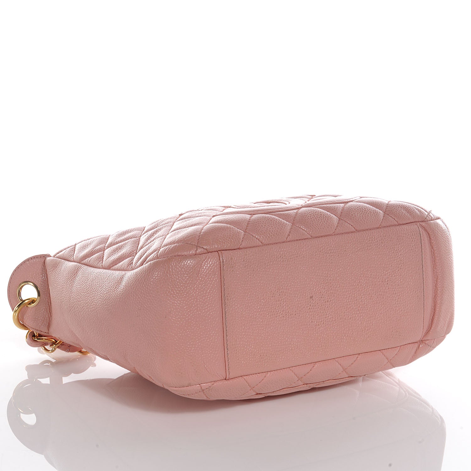 Chanel Caviar Shoulder Bag Pink 4 of 8
