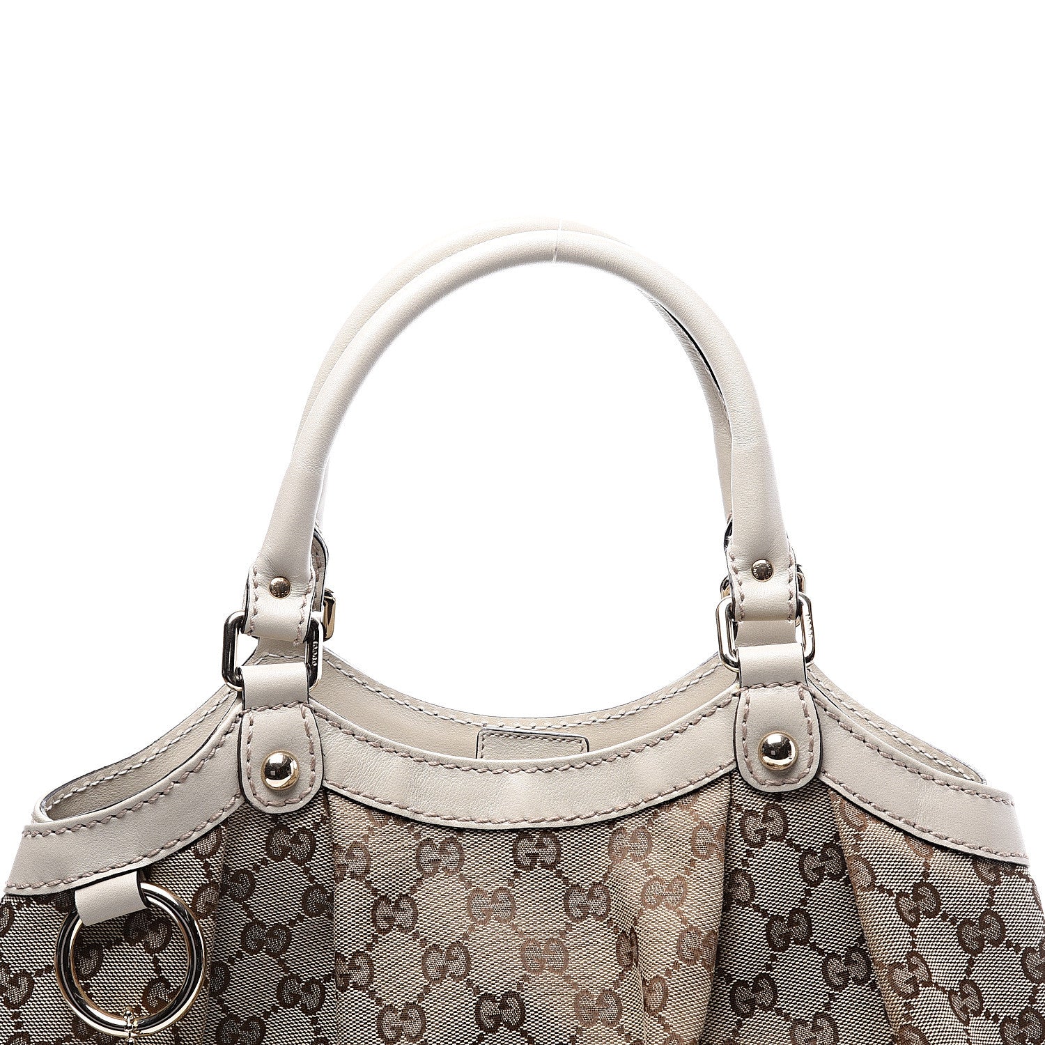 Gucci Monogram Medium Sukey Tote Off White 10 of 12