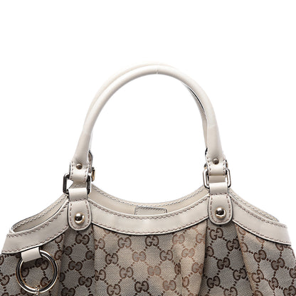 Gucci Monogram Medium Sukey Tote Off White 10 of 12