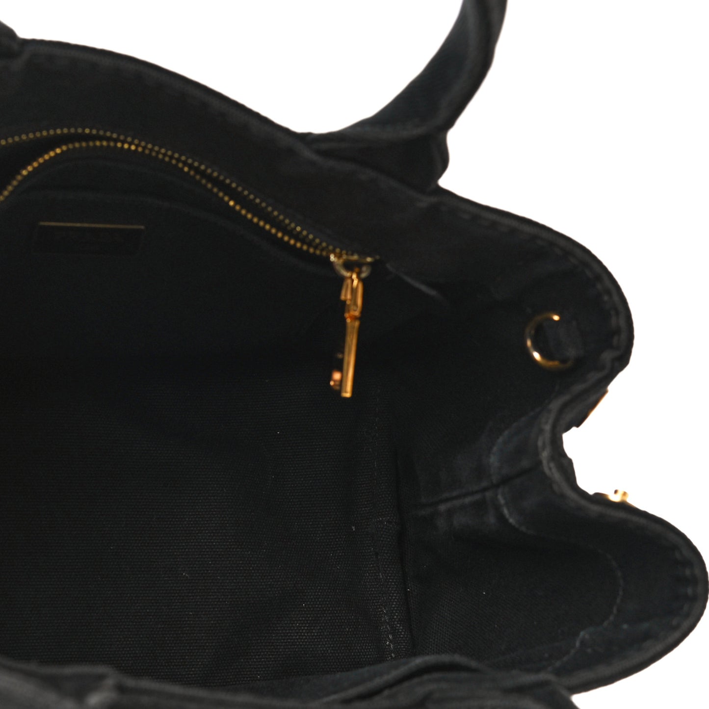 Canapa Small Logo Tote Black