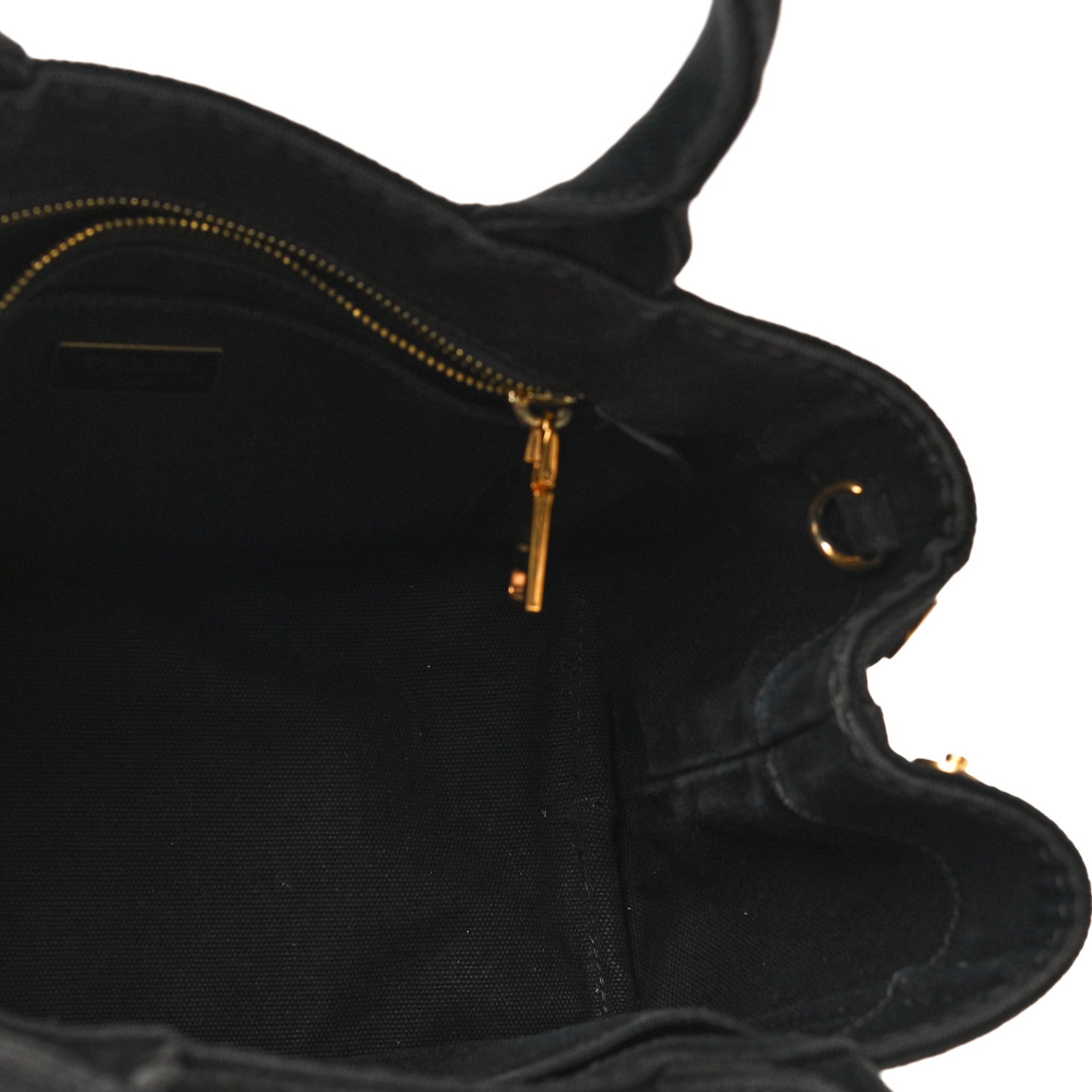Prada Canapa Small Logo Tote Black 5 of 10