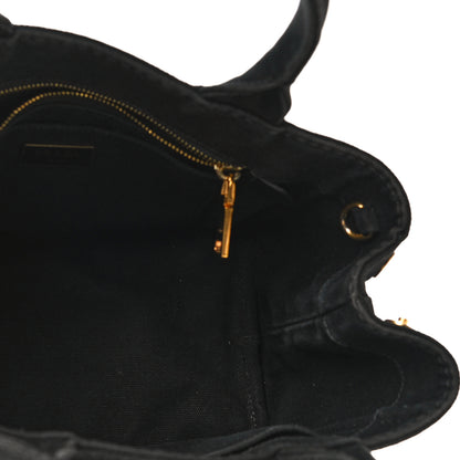 Prada Canapa Small Logo Tote Black 5 of 10