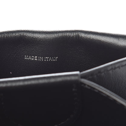 Burberry Calfskin Studded Jessie Chain Card Case Black 8 of 10