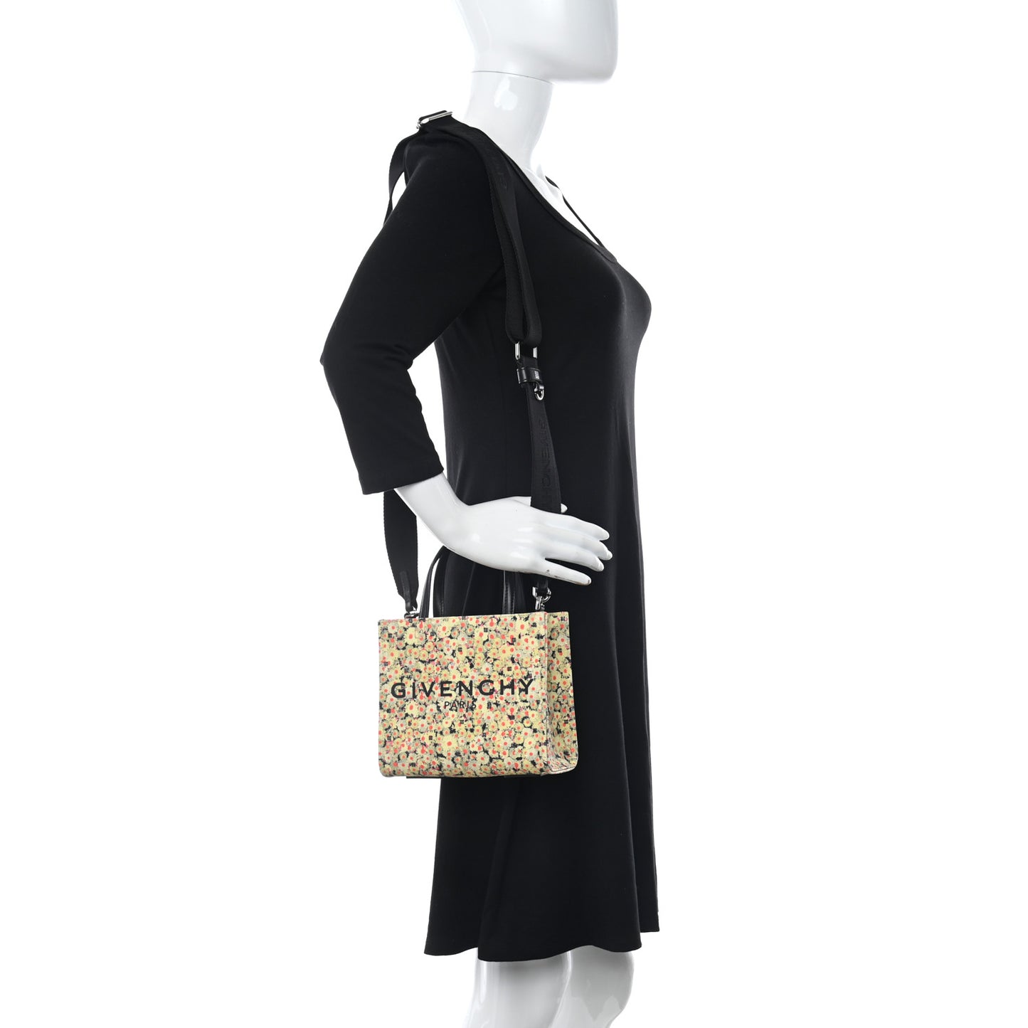 Canvas Mini G-Tote Beige Multi