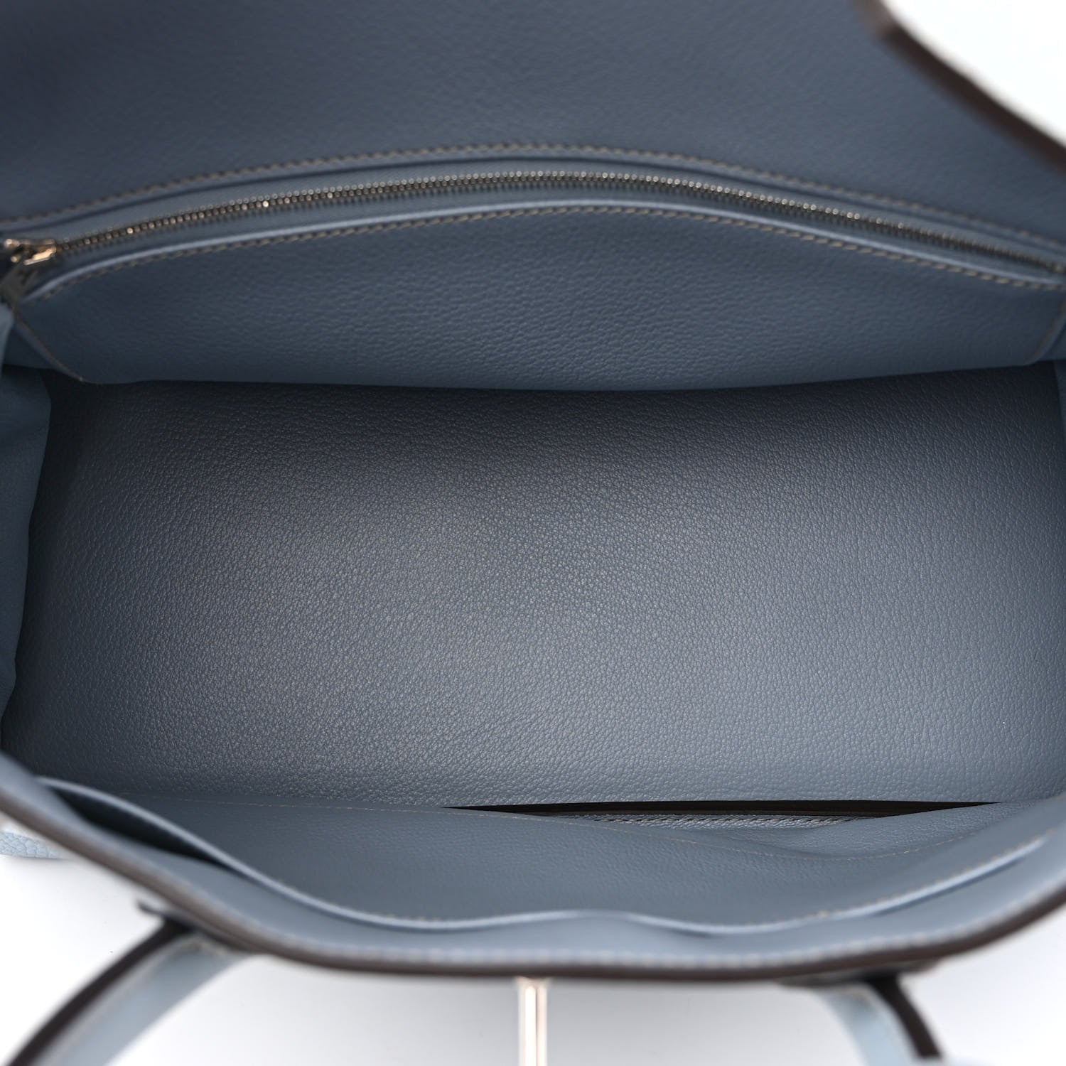 Hermes Togo Birkin 35 Bleu Lin 6 of 15