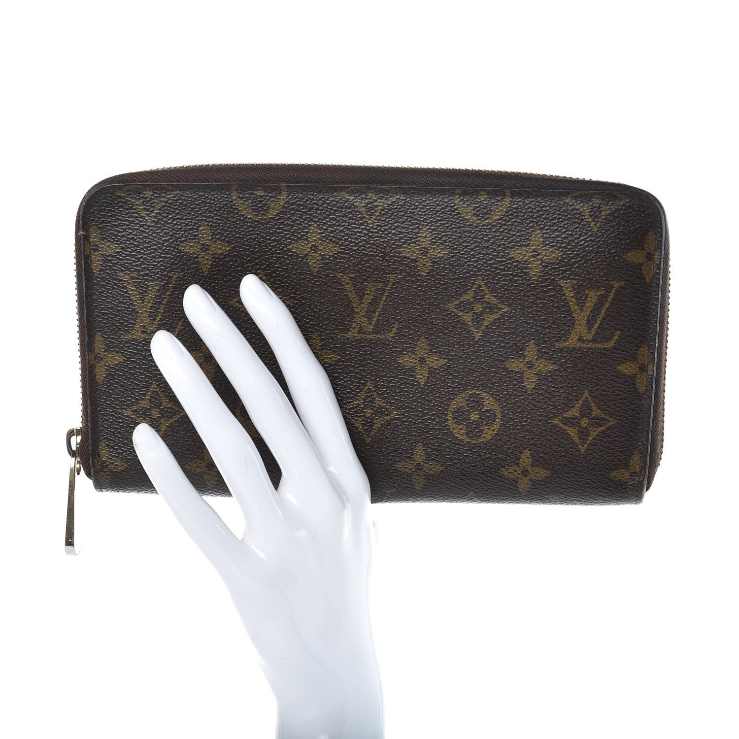 Louis Vuitton Monogram Zippy Organizer Wallet 2 of 9