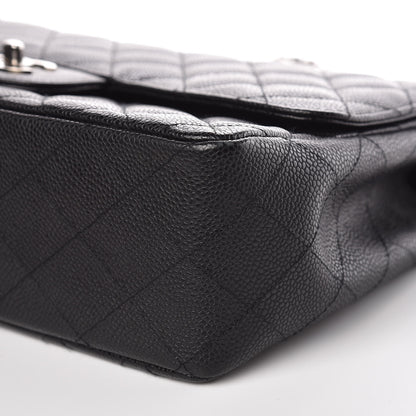 Chanel Caviar Quilted Jumbo Single Flap Black 10 of 10
