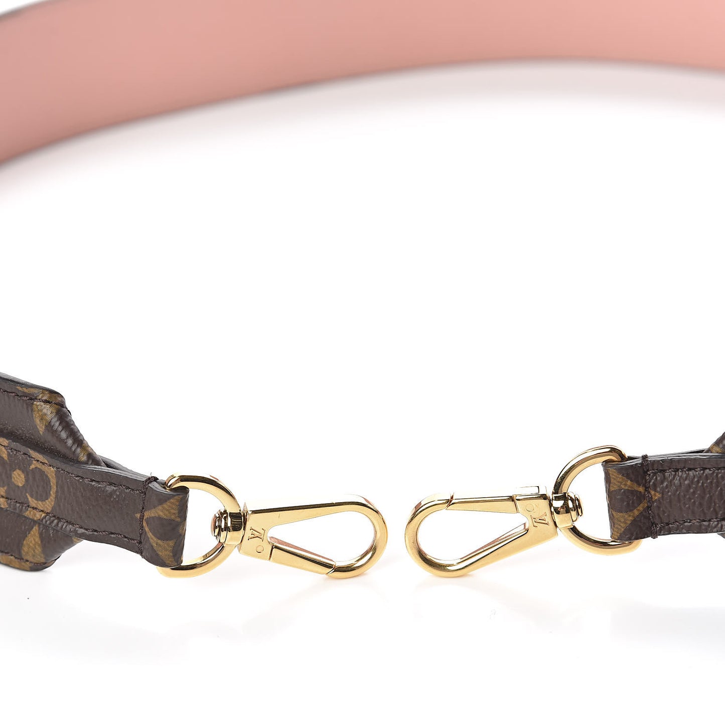 Monogram Bandouliere Shoulder Strap Rose Poudre