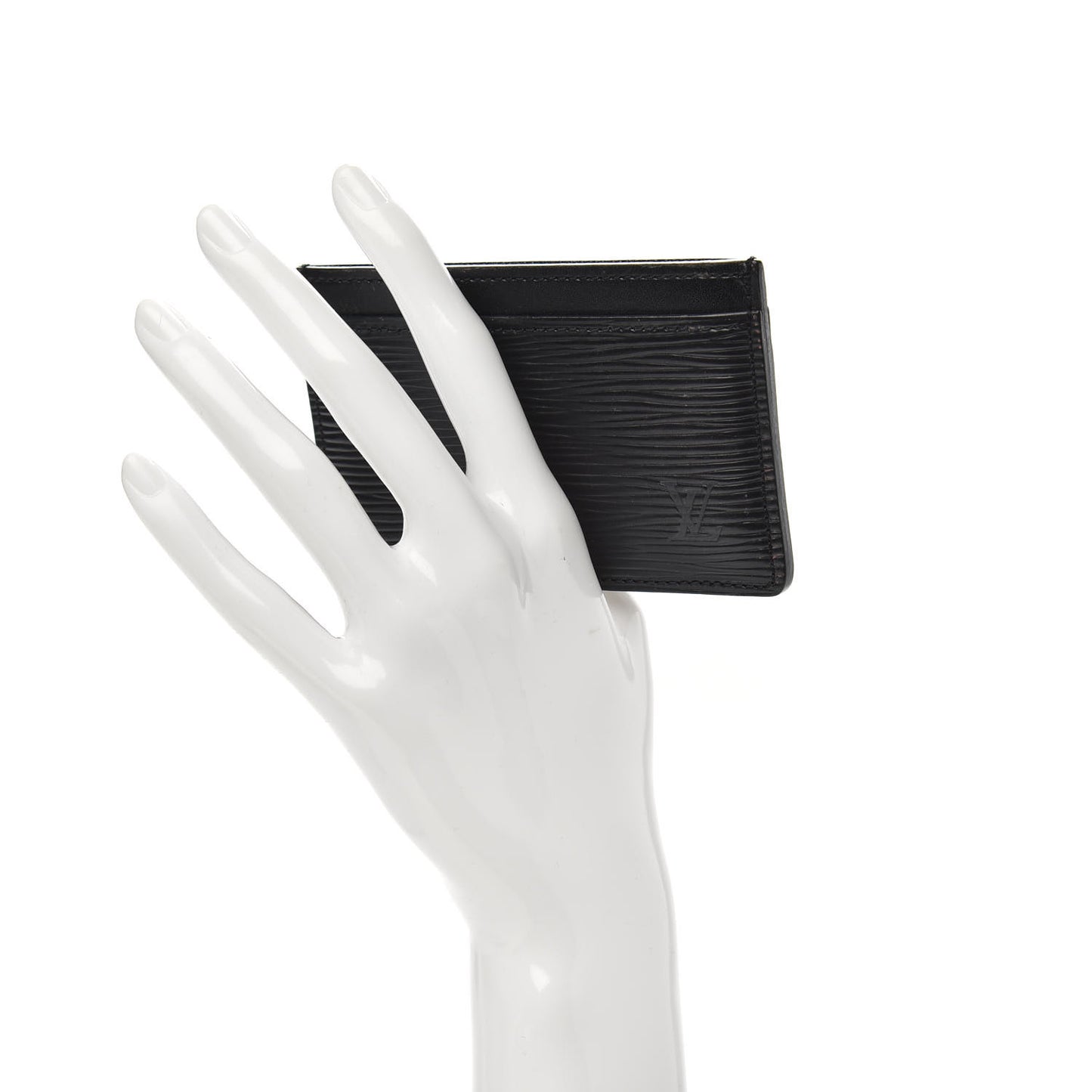 Epi Card Holder Black