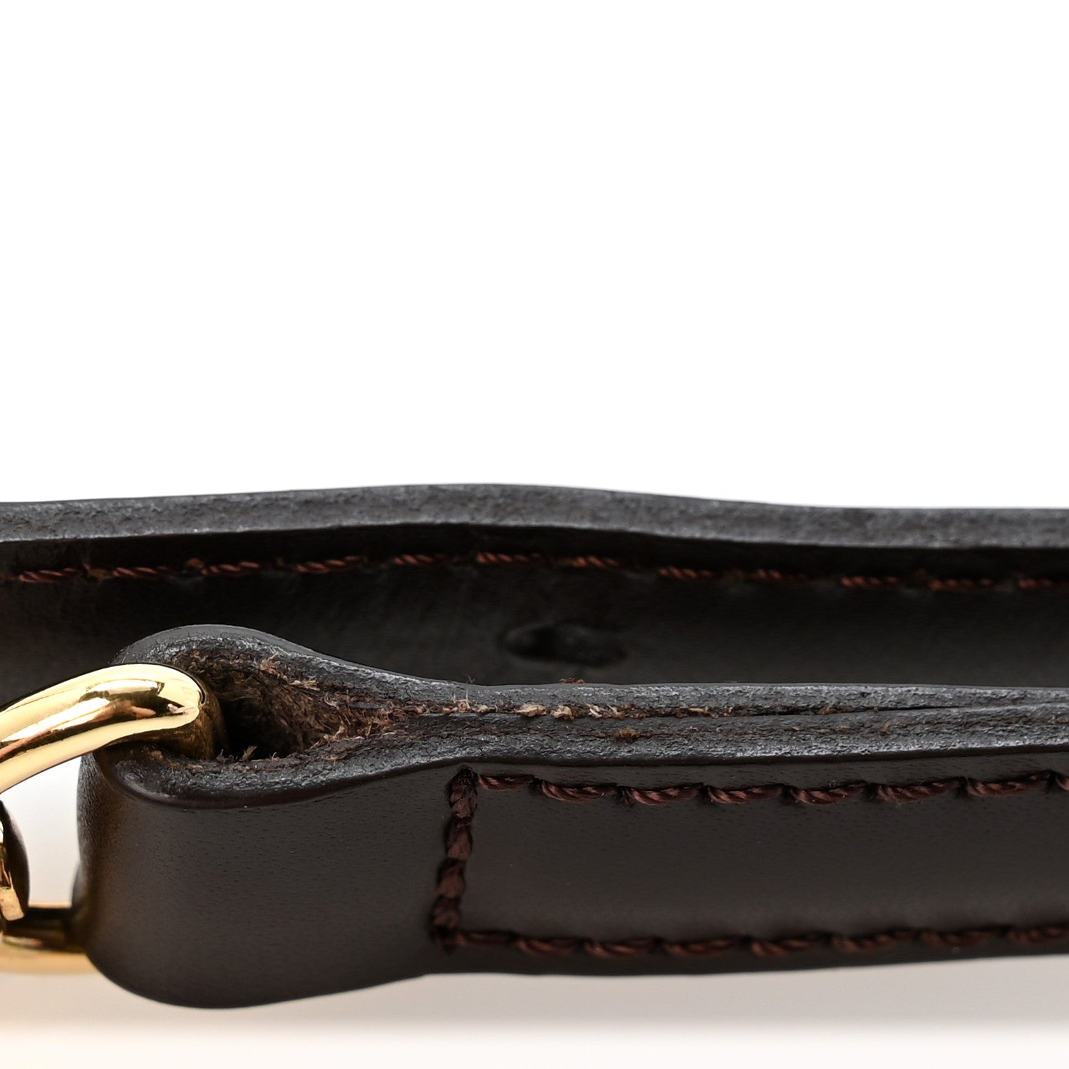 Louis Vuitton Calfskin 16mm Adjustable Shoulder Strap Brown 7 of 7