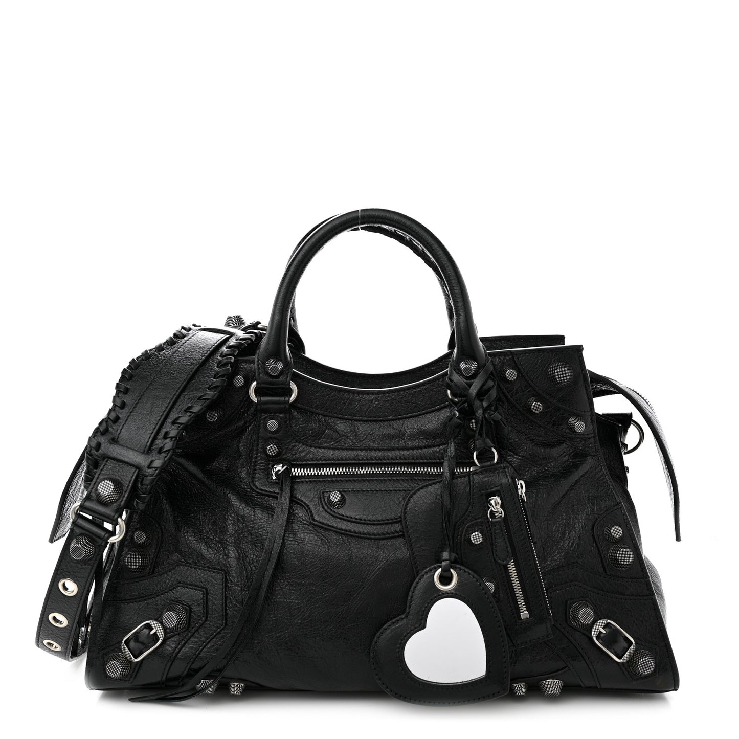 Agneau Arena Neo Cagole City Handbag Black
