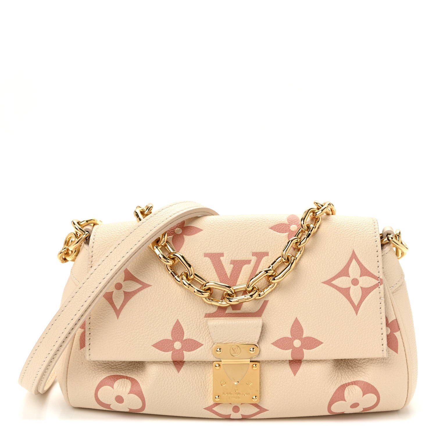 Louis Vuitton Empreinte Monogram Giant Favorite Creme Rose Trianon 1 of 9