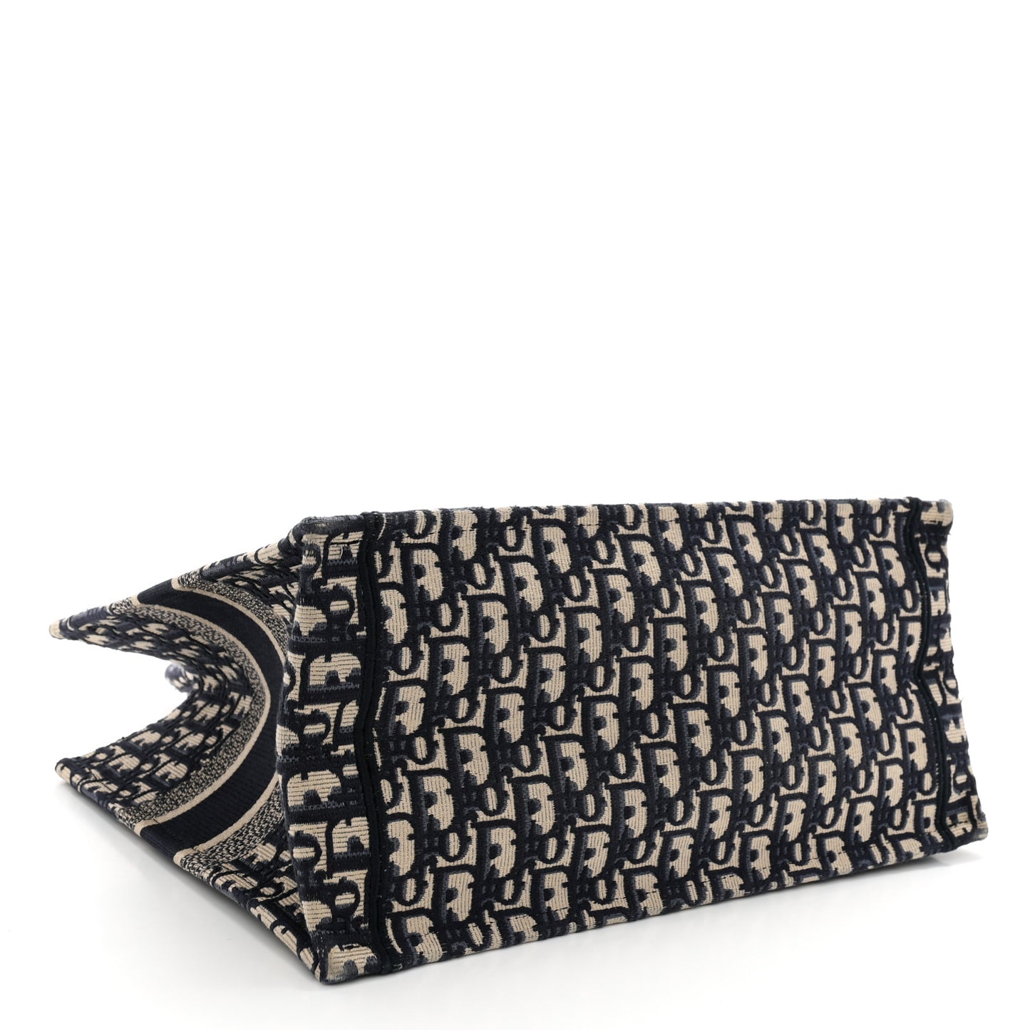 Oblique Medium Book Tote Blue Multicolor