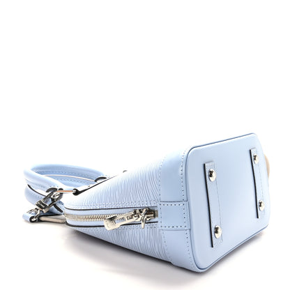 Louis Vuitton Epi Jacquard Alma BB Bleu Nuage 3 of 8