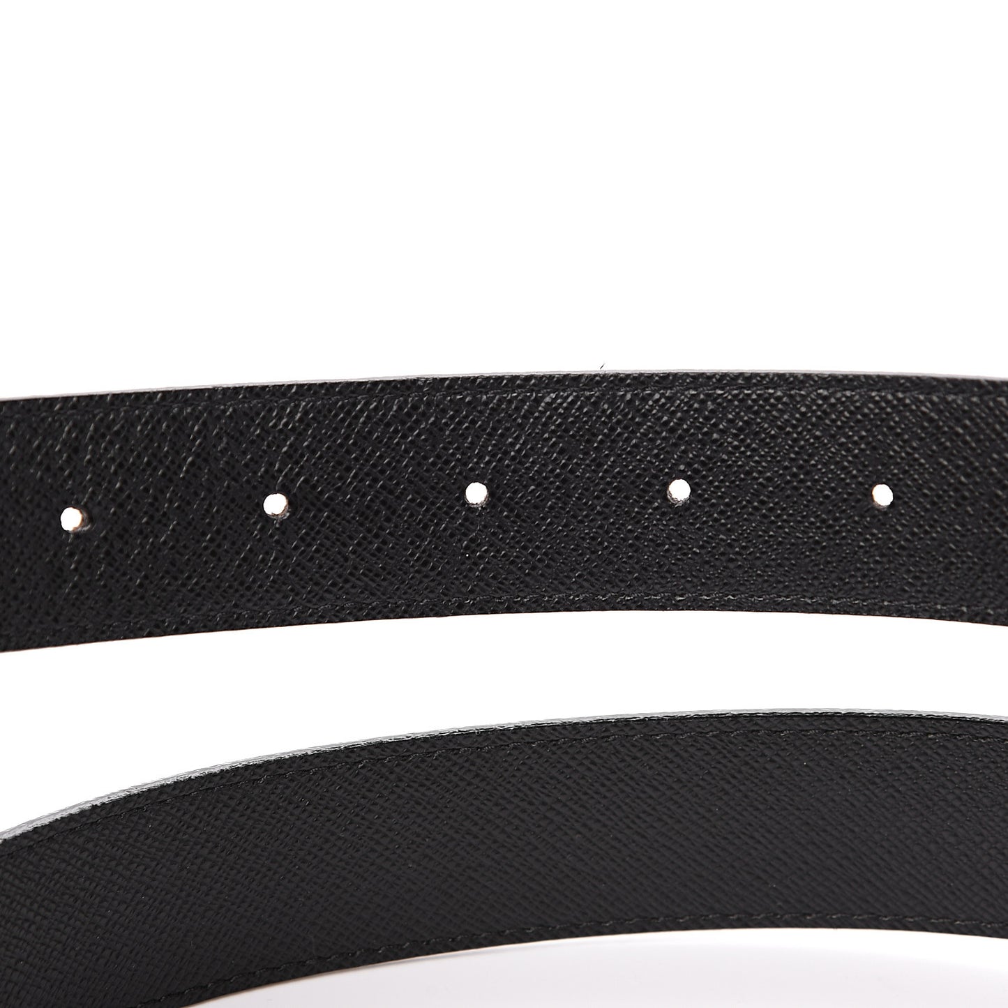 Calfskin Monogram 30mm LV Initiales Reversible Belt 90 36 Black