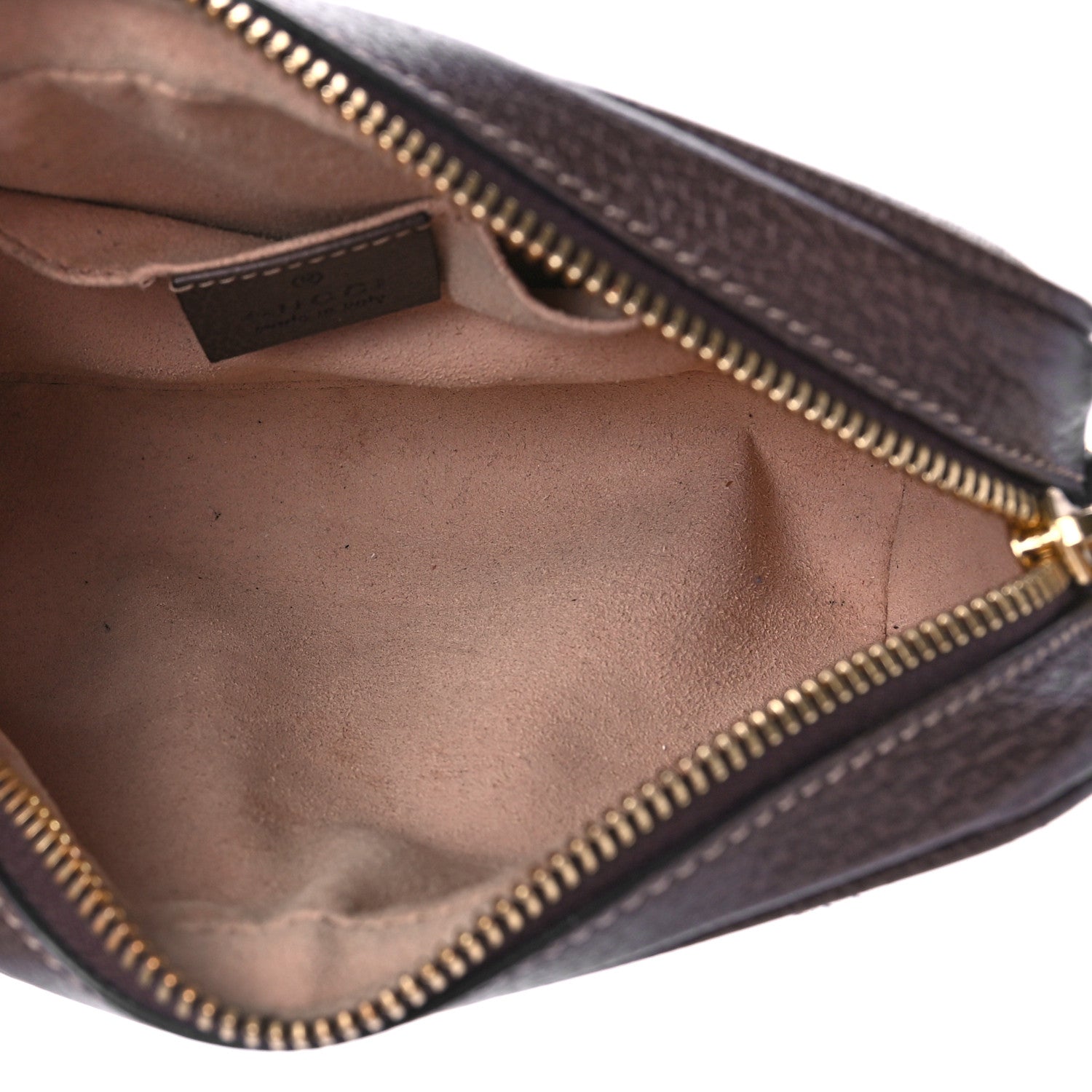 Gucci GG Supreme Monogram Web Mini Ophidia Shoulder Bag Brown 5 of 10