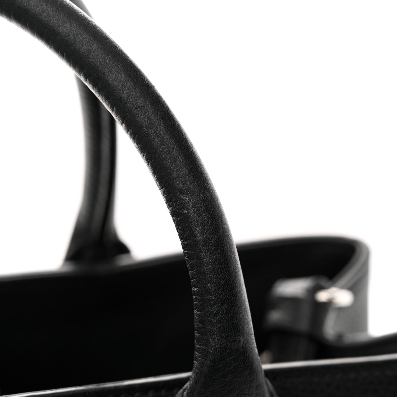 Chanel Grained Calfskin Small Neo Executive Shopper Tote Black 19 of 20