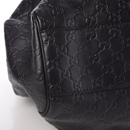 Gucci Guccissima Large Sukey Tote Black 8 of 9
