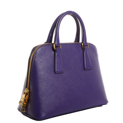 Prada Saffiano Lux Mini Promenade Tote Viola 3 of 11
